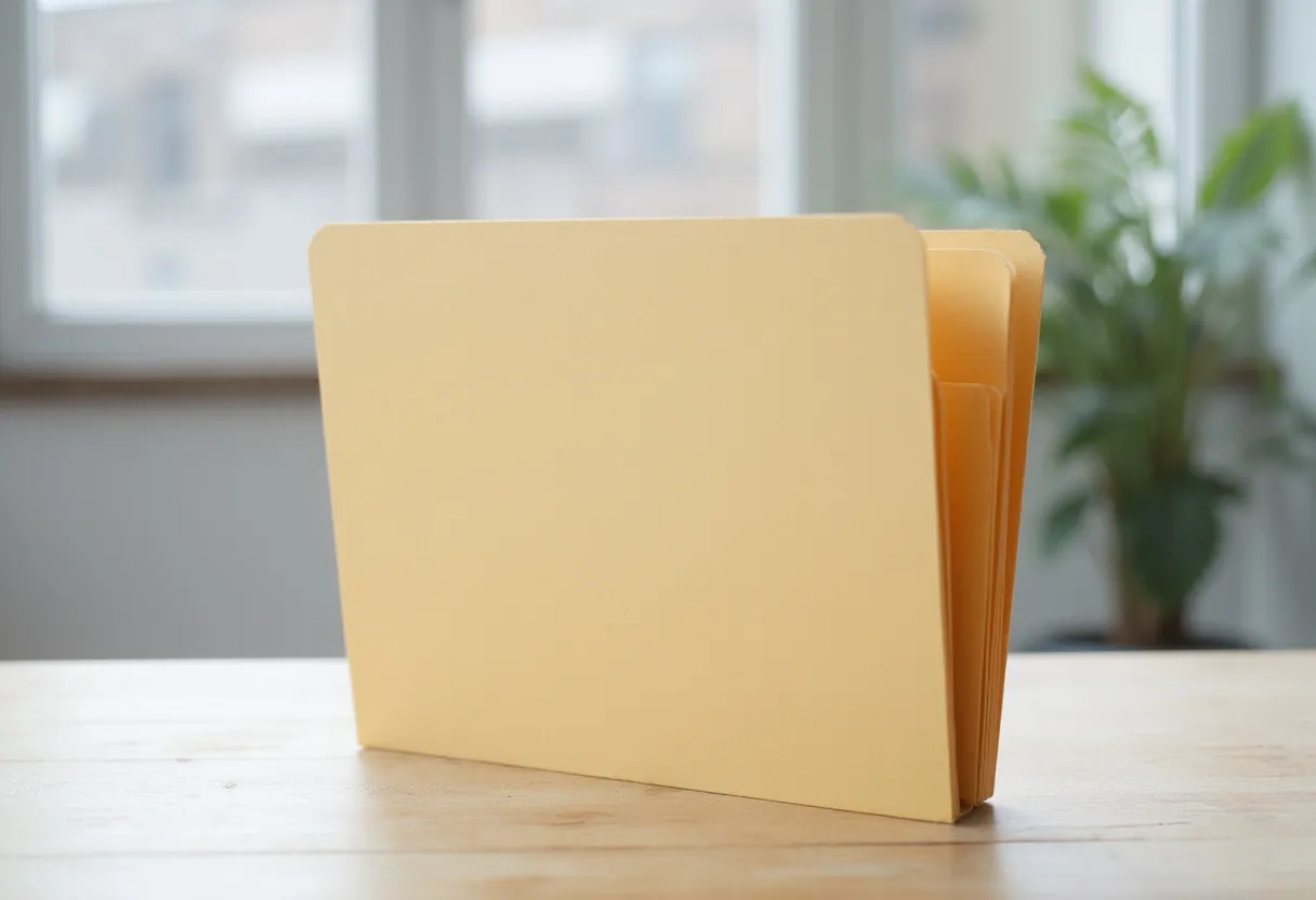Florida record sealing and expungement attorney — a closed file folder representing a sealed criminal record